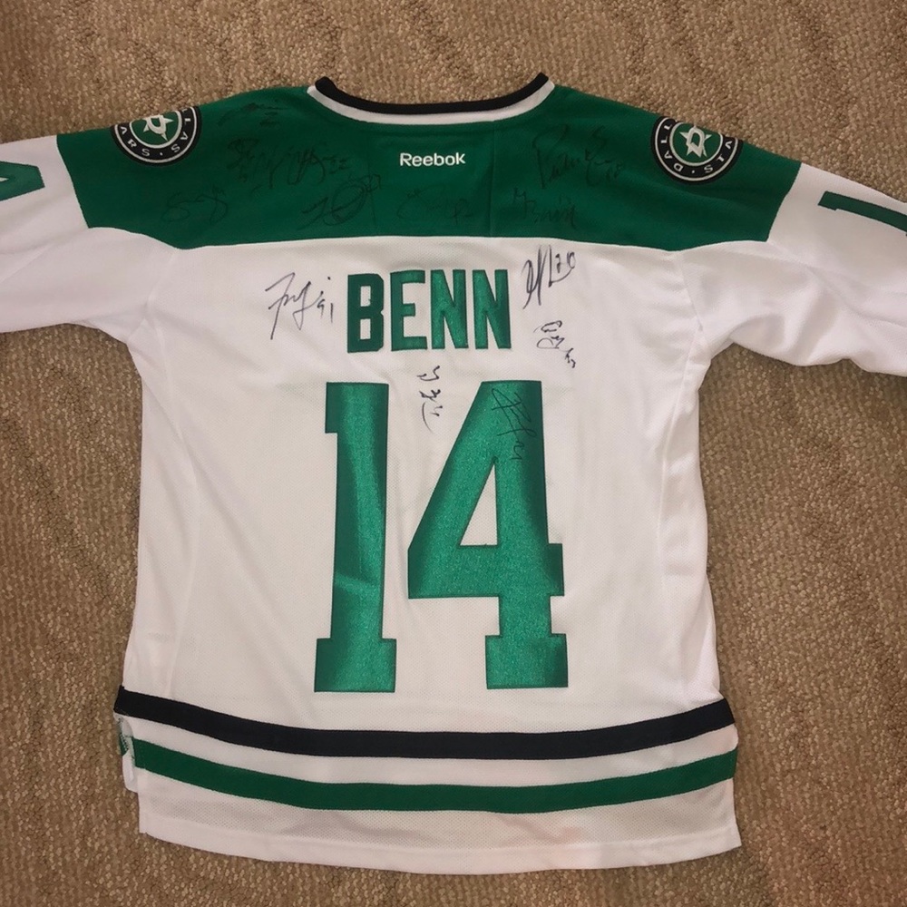 SIGNED Dallas Stars Jamie Benn Jersey